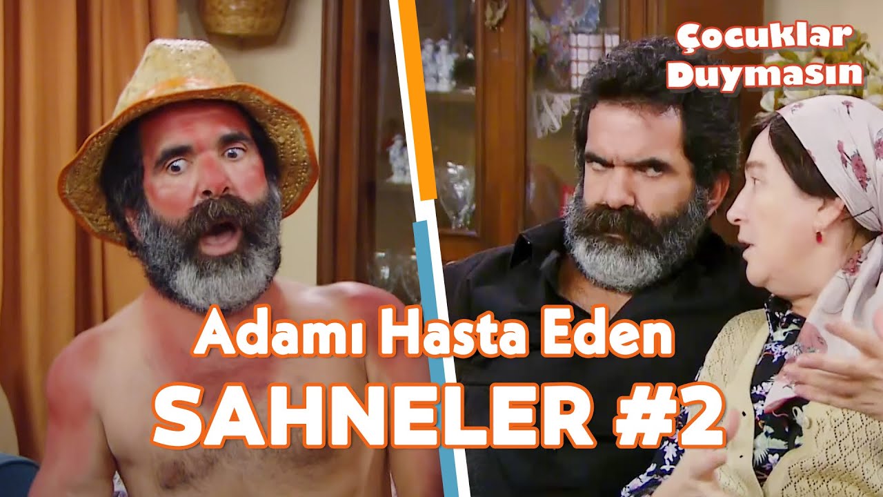 Çaycı Hüseyin'in Adamı Hasta Eden Sahneleri #2 😎 - Çocuklar Duymasın Özel Kolaj