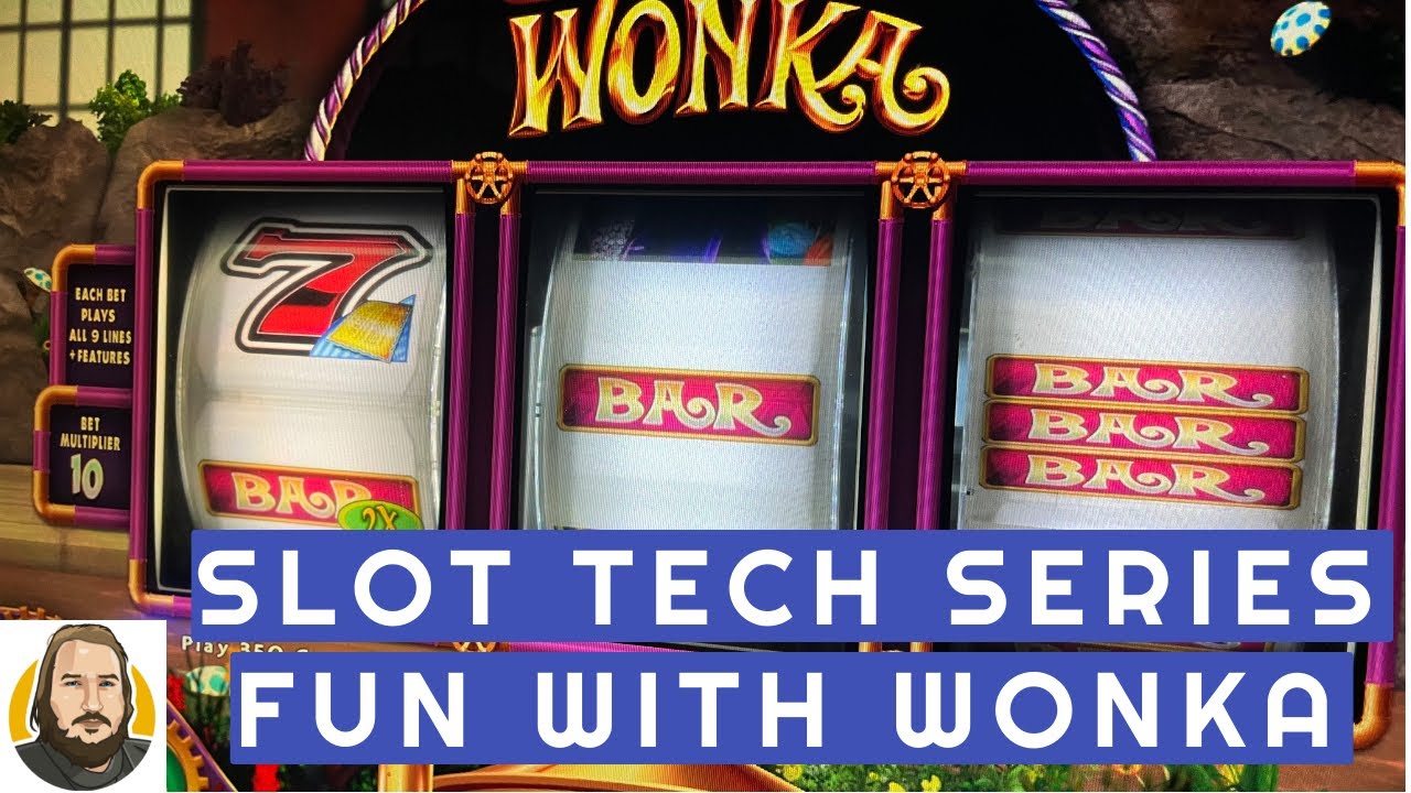 HAVING FUN WITH WILLY WONKA SLOT MACHINE - SLOT TECH CONVERSION VIDEO