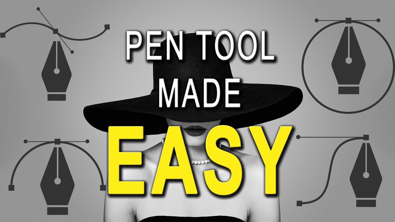 Photoshop Pen Tool Made EASY