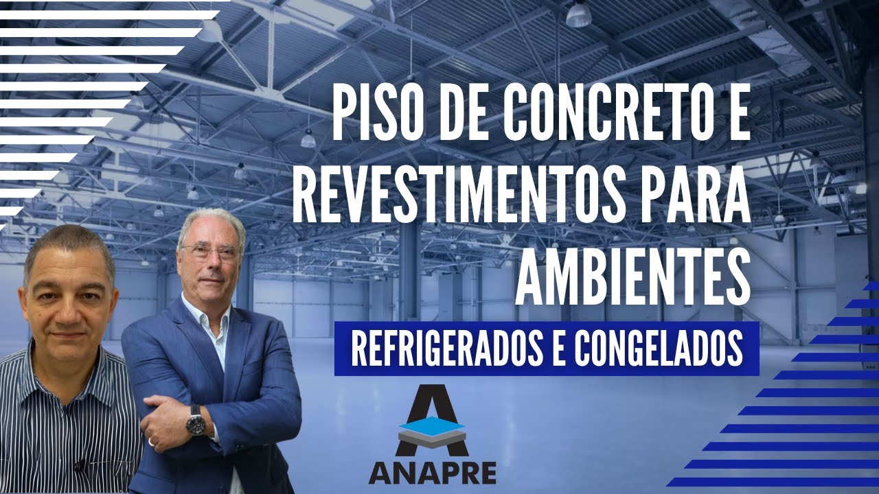 Piso de concreto e revestimentos para ambientes refrigerados e congelados
