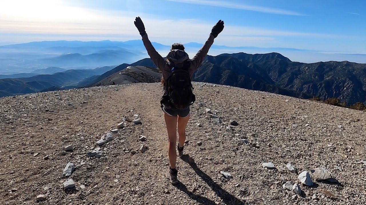 Climbing Mt. Baldy - Ski Hut Trail