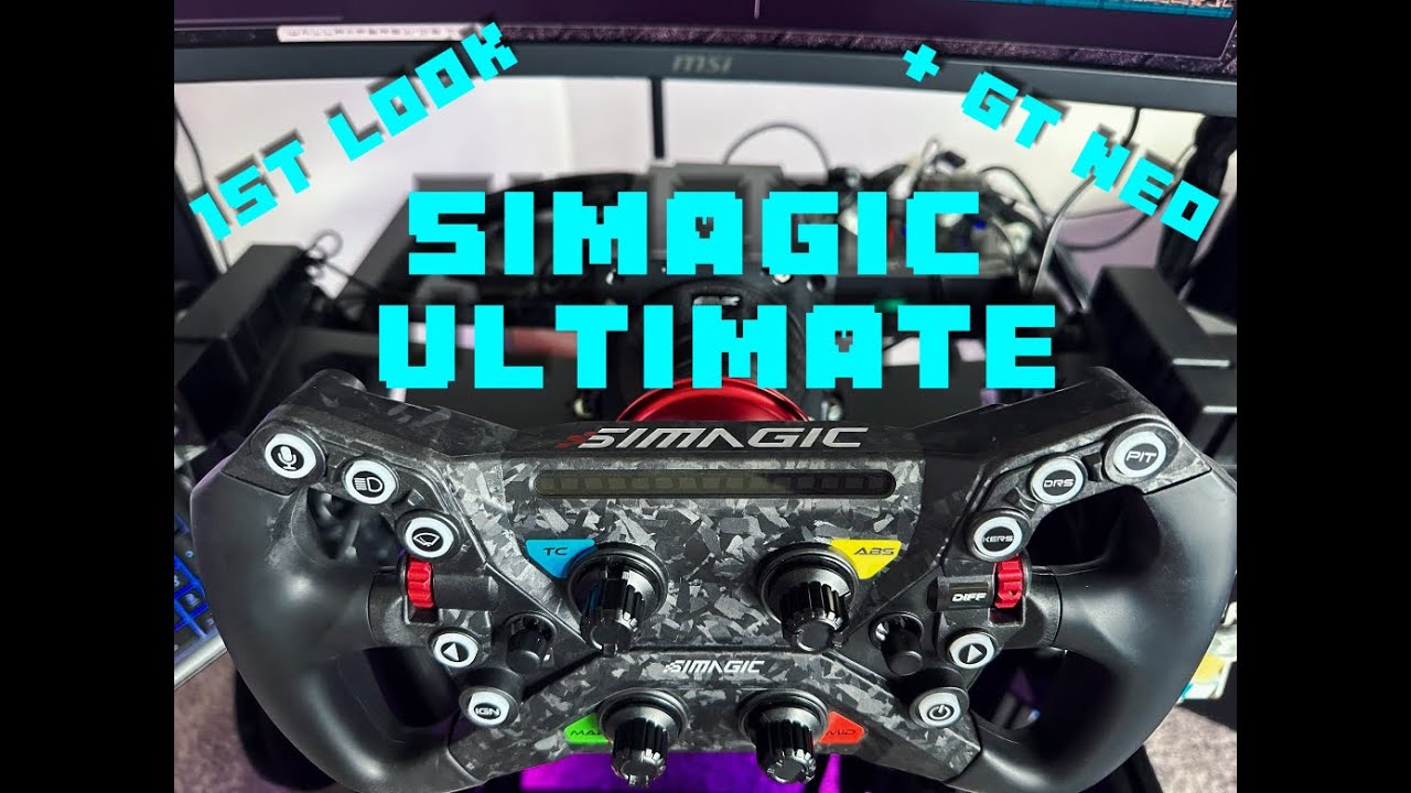 Simagic Alpha U + GT Neo: первые впечатления