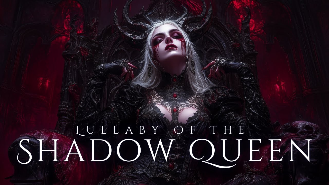 Lullaby Of The Shadow Queen: Beautiful Vocal Dark Fantasy Music for Deep Relaxation and Sleep