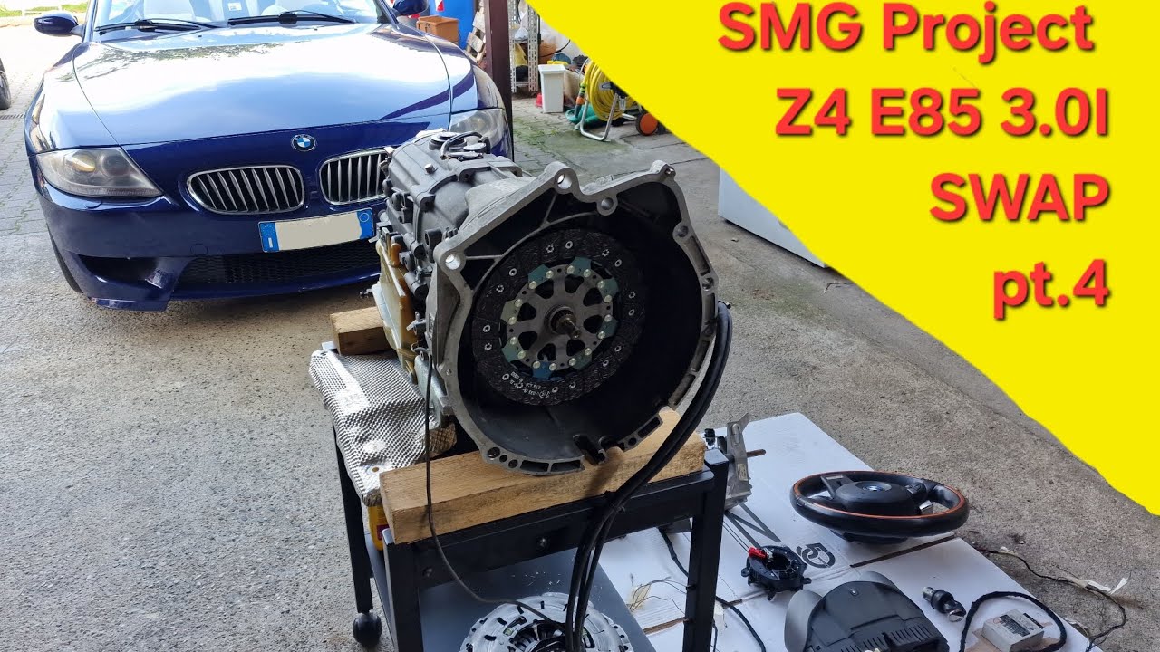 SWAP CAMBIO SMG SU BMW Z4 E85 3.0i pt.4 