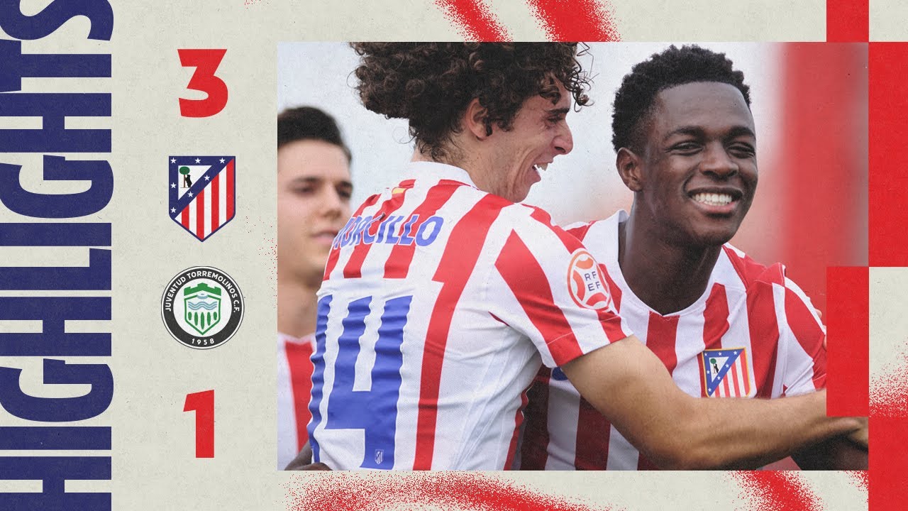 Atl&eacute;tico Madrile&ntilde;o 3-1 Juventud Torremolinos | ⚽ O. Janneh, Bo&ntilde;ar & Castillo | HIGHLIGHTS - 1&ordf; RFEF