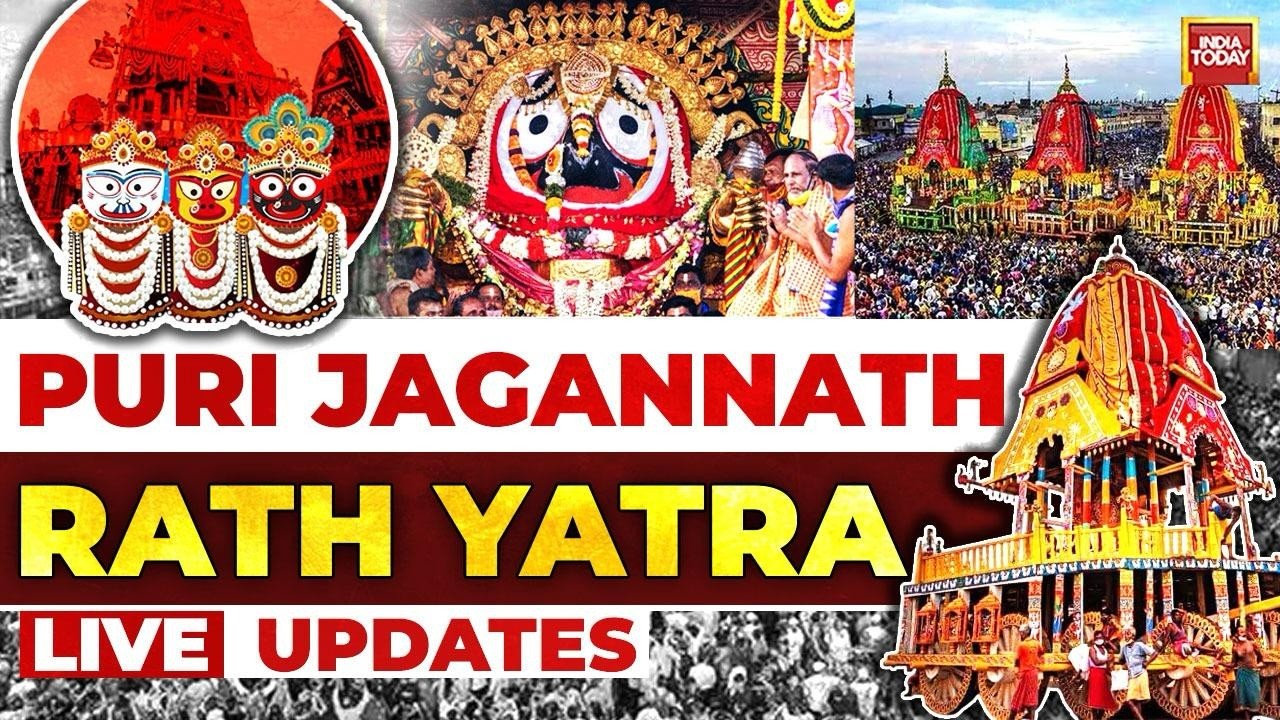 Rath Yatra LIVE: Lord Jagannath Rath Yatra From Puri, Odisha | India Today LIVE