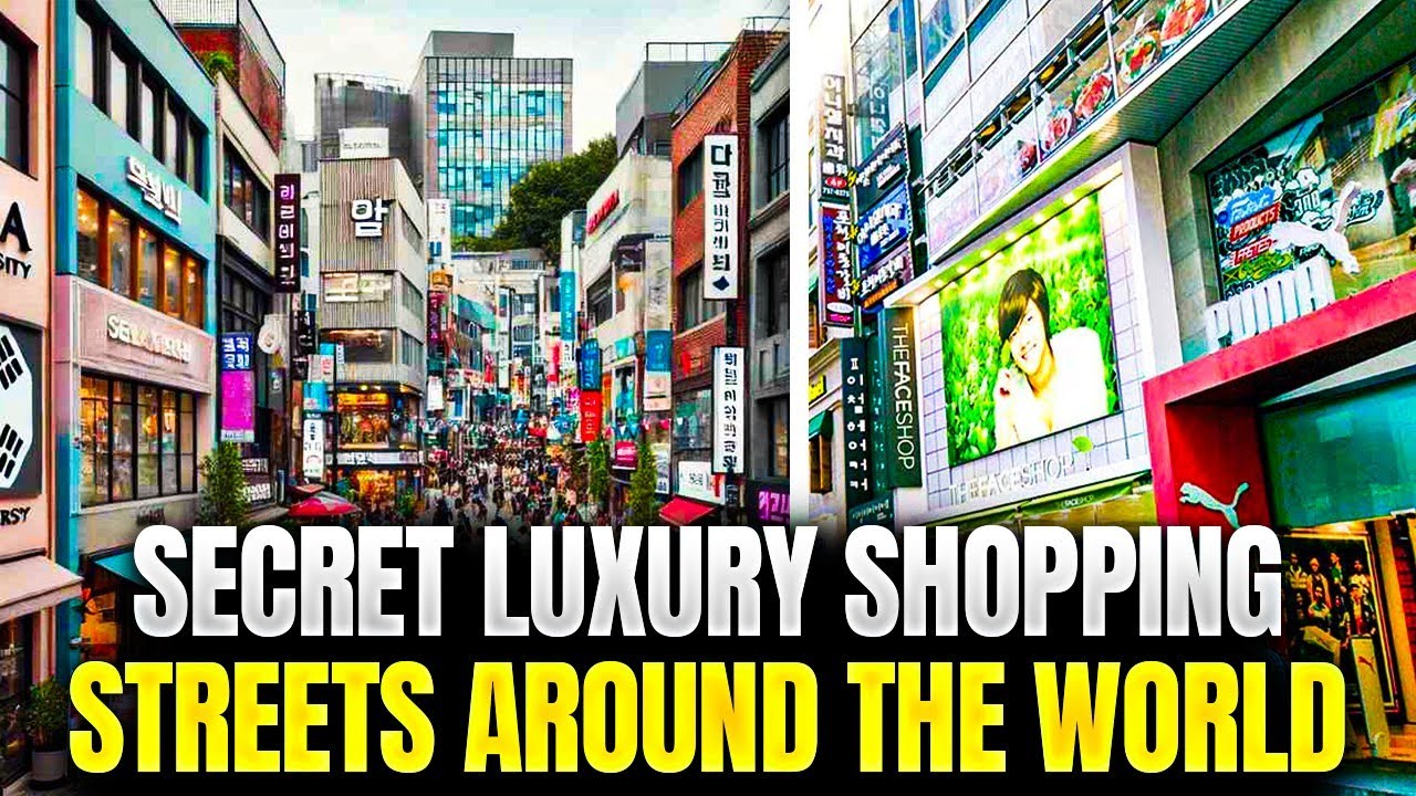 Secret Luxury Shopping Streets Around The World