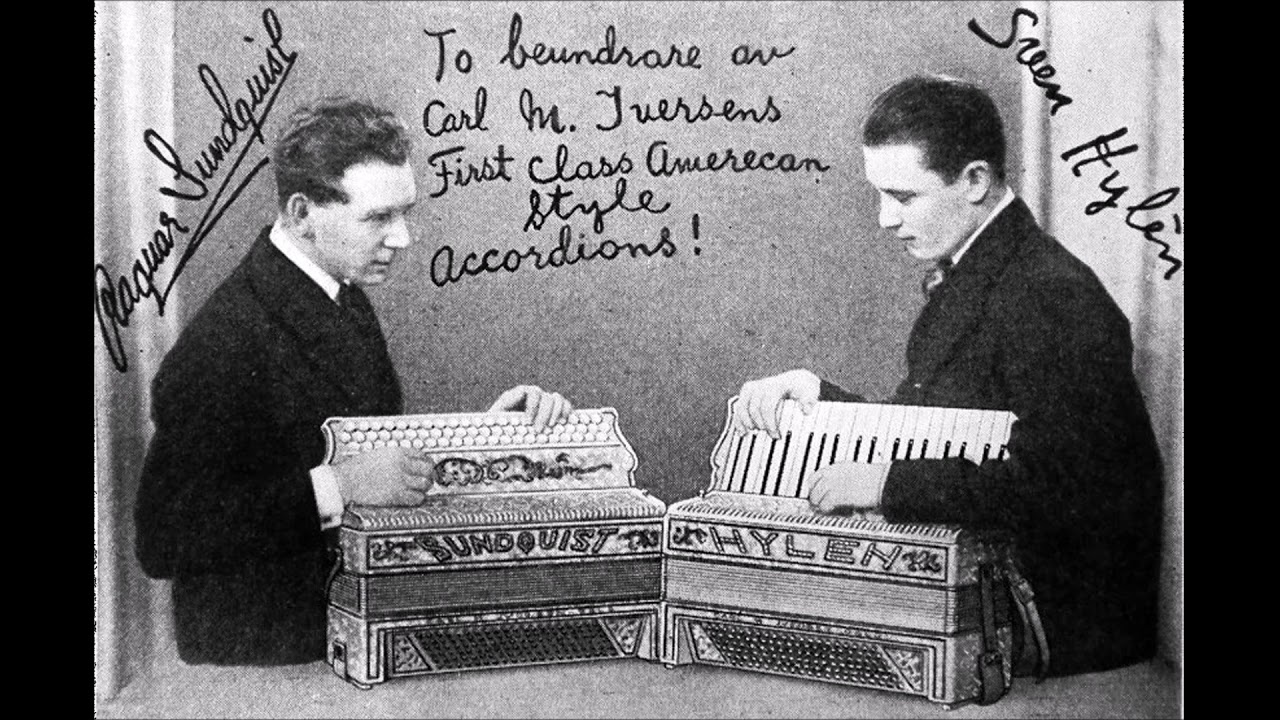 HIP OCH HOPP, Ragnar Sundquist ja Sven Hyl&eacute;n harmonikkaduettona 20.9.1932