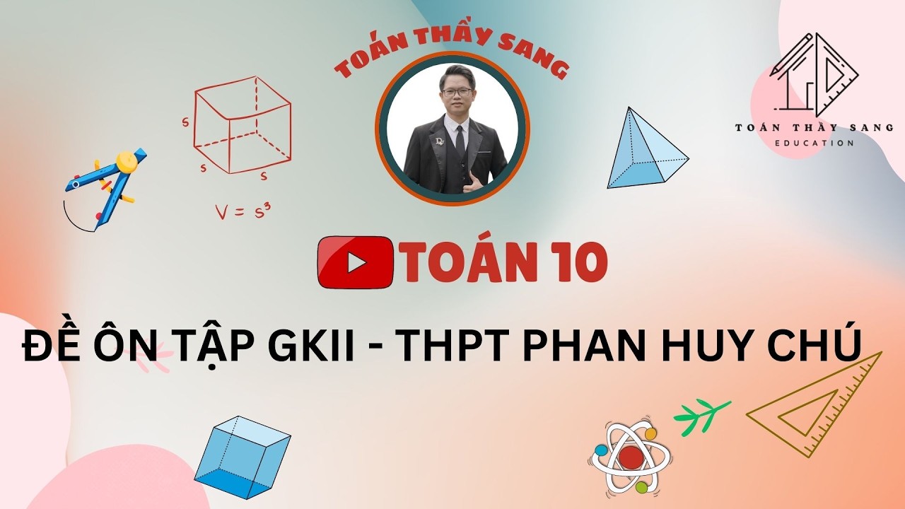 [TOÁN 12] - ĐỀ GIỮA KÌ II TRƯỜNG THPT PHAN HUY CHÚ - ĐỐNG ĐA - HÀ NỘI