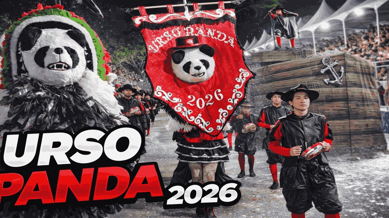 Urso Panda 2026 | Desfile Oficial | Carnaval Tradição de João Pessoa