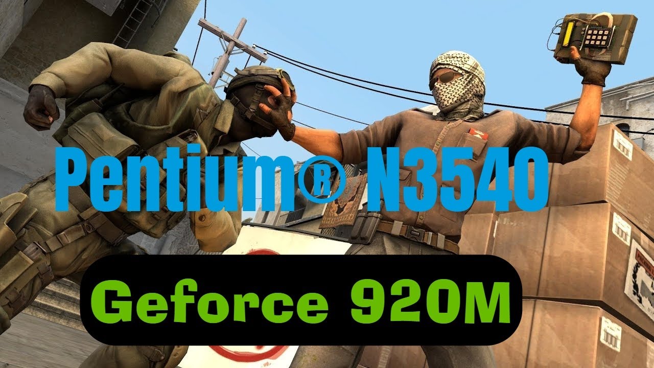 Asus x552m | Geforce 920M + Pentium N3540 | Test in 3 Games