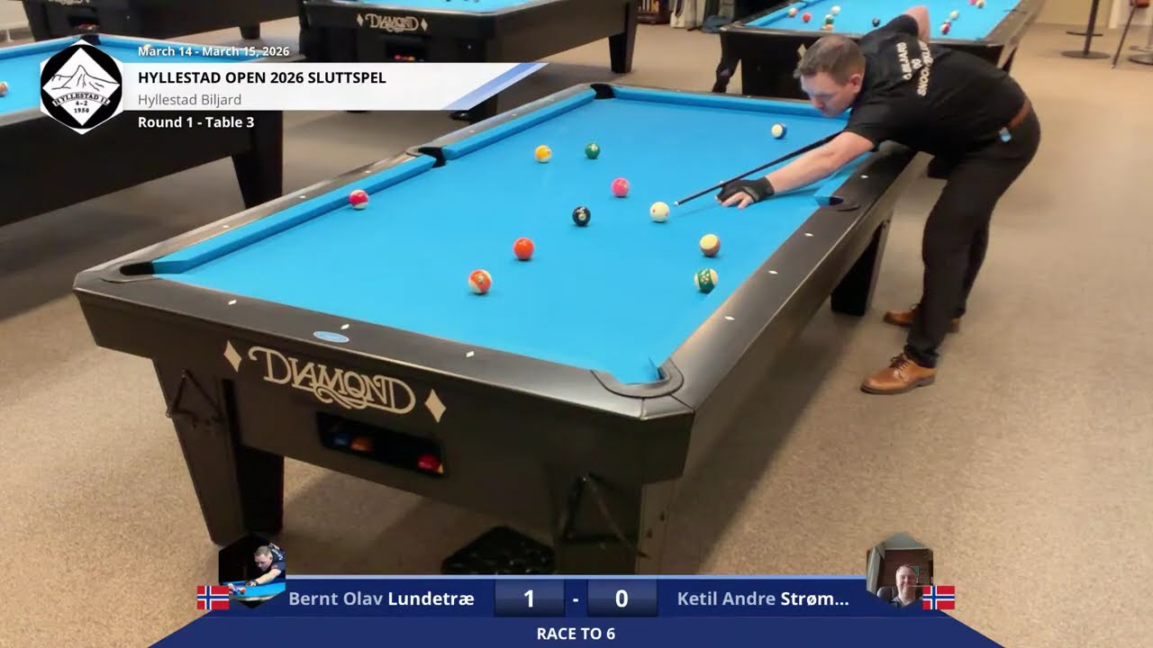 Hylllestad open 2026 Ketil. strømmen vs Bernt Olav Lundetræ