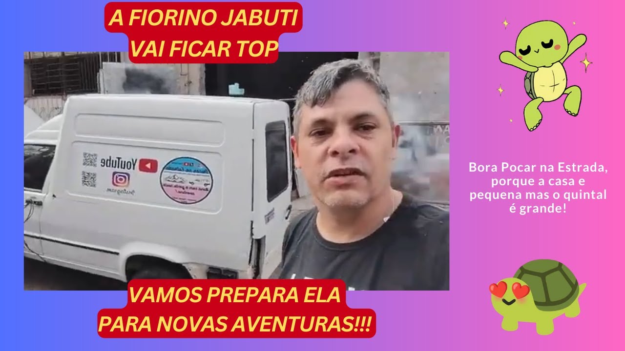 INICIAMOS A REFORMA FIORINO JABUTI