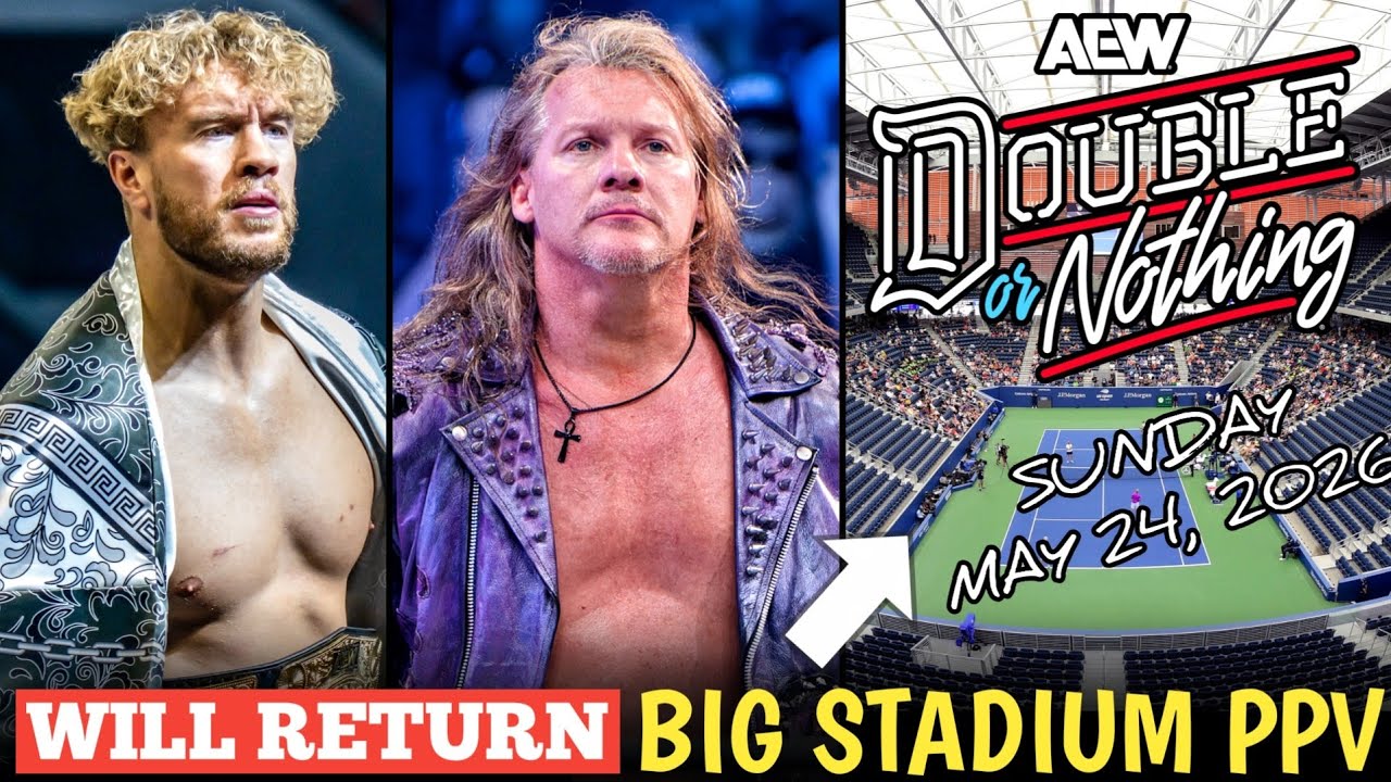AEW BIG Stadium PPV Announced😱| Will Ospreay RETURN Plan | Chris Jericho Greatest Feud | TNA Ratings
