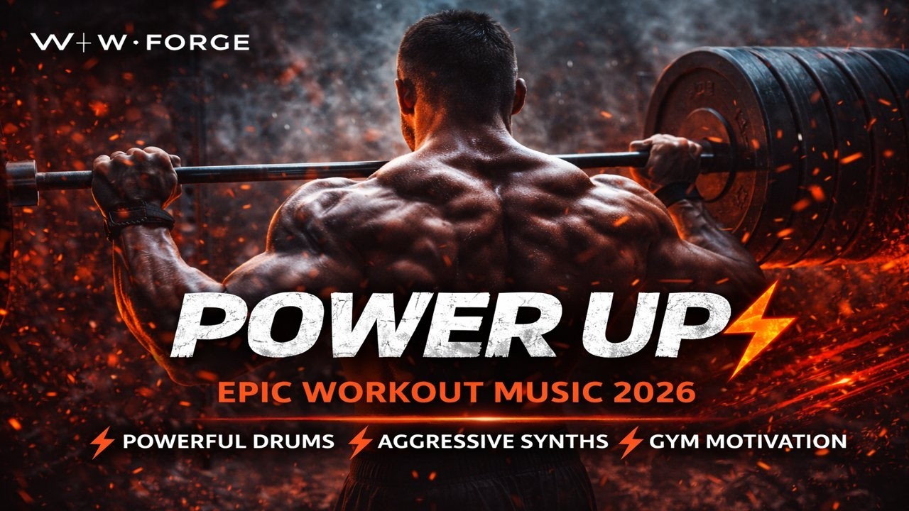 POWER UP ⚡ Epic Gym Workout Music 2026 | Warrior Training Mode