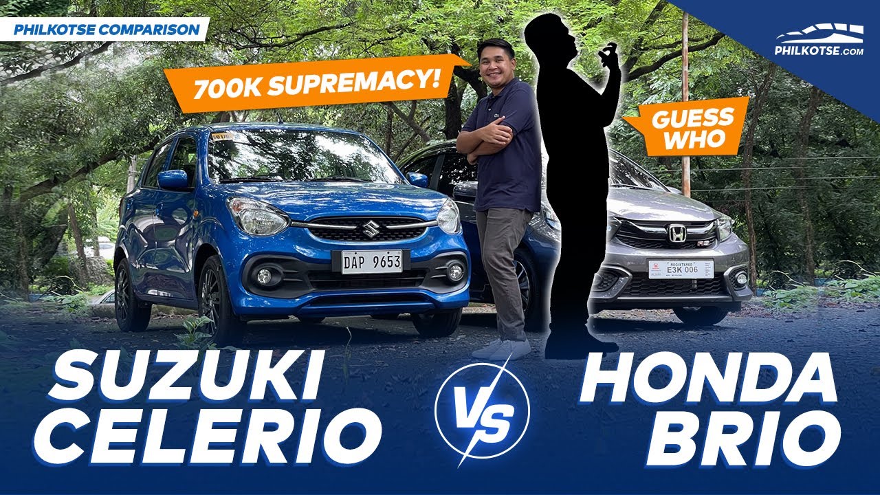 Suzuki Celerio vs Honda Brio - Which is better at P700k? | Philkotse Reviews