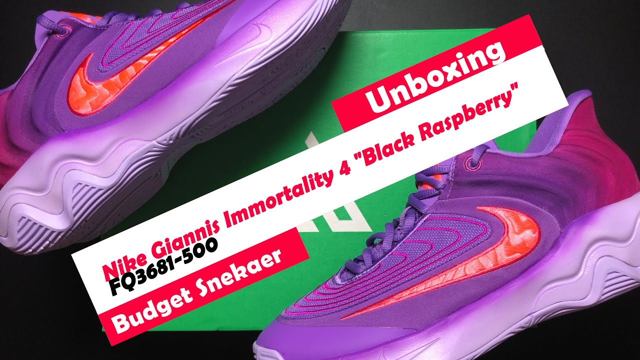 【平價籃球鞋款開箱】Nike Giannis Immortality 4 