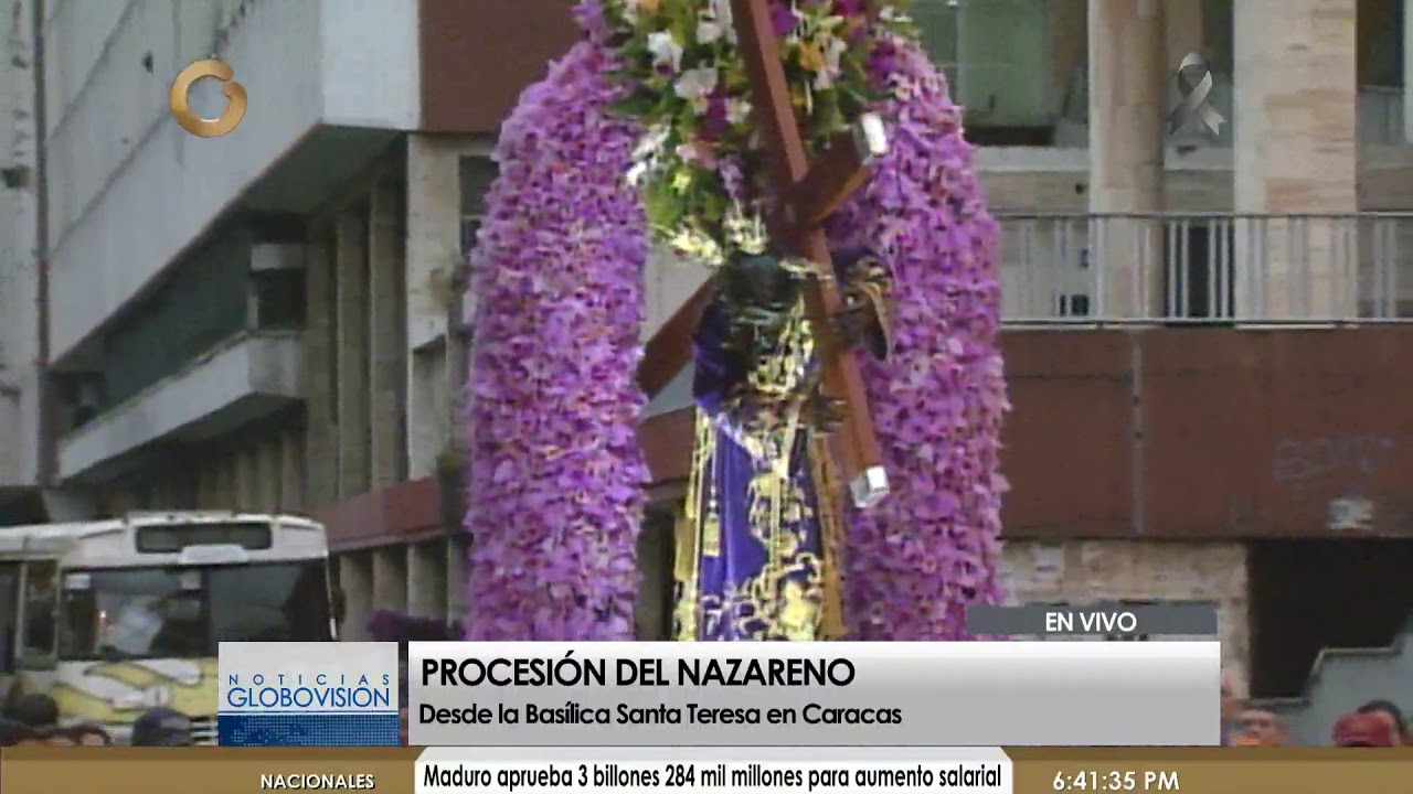 Todo listo para la procesión del Nazareno de San Pablo (Parte 2 de 2)