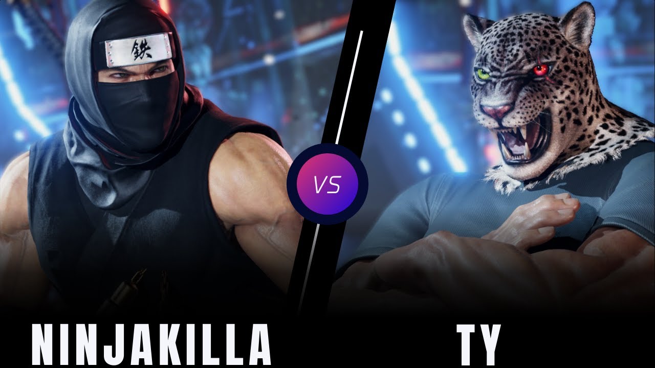 Tekken 8 - NinjaKilla (Law) VS TY (Armor King) Player Match