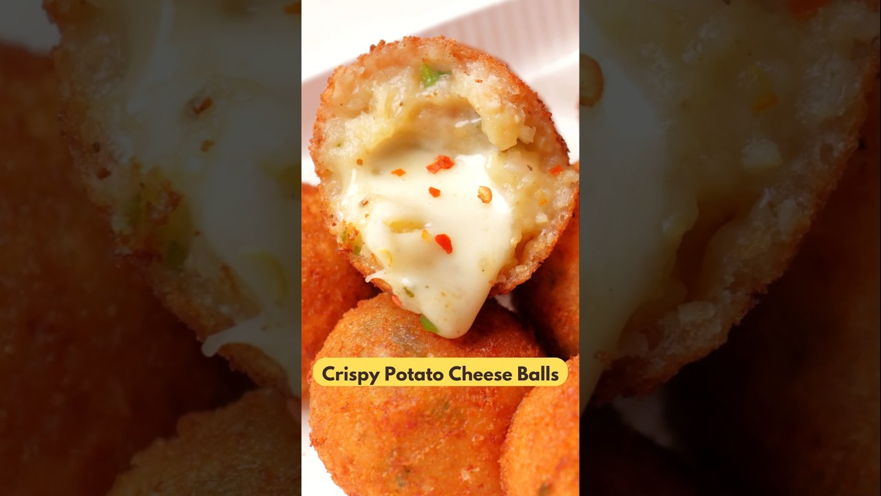 Crispy Potato Cheese Balls