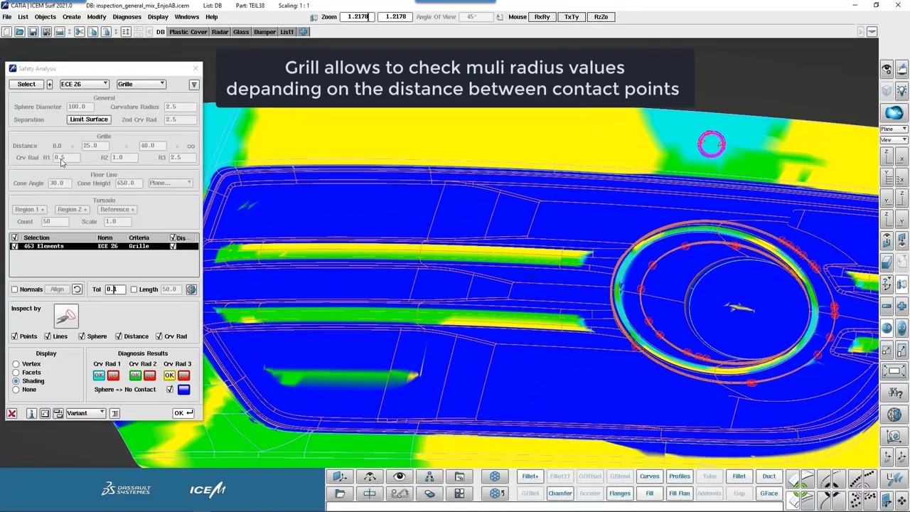 ICEM Surf 2021 Safety Analysis