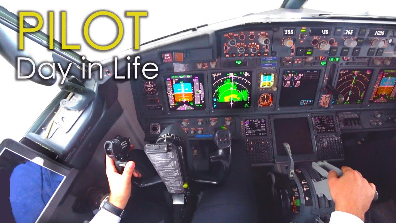День из жизни пилота авиакомпании &mdash; МОТИВАЦИЯ B737 [HD]