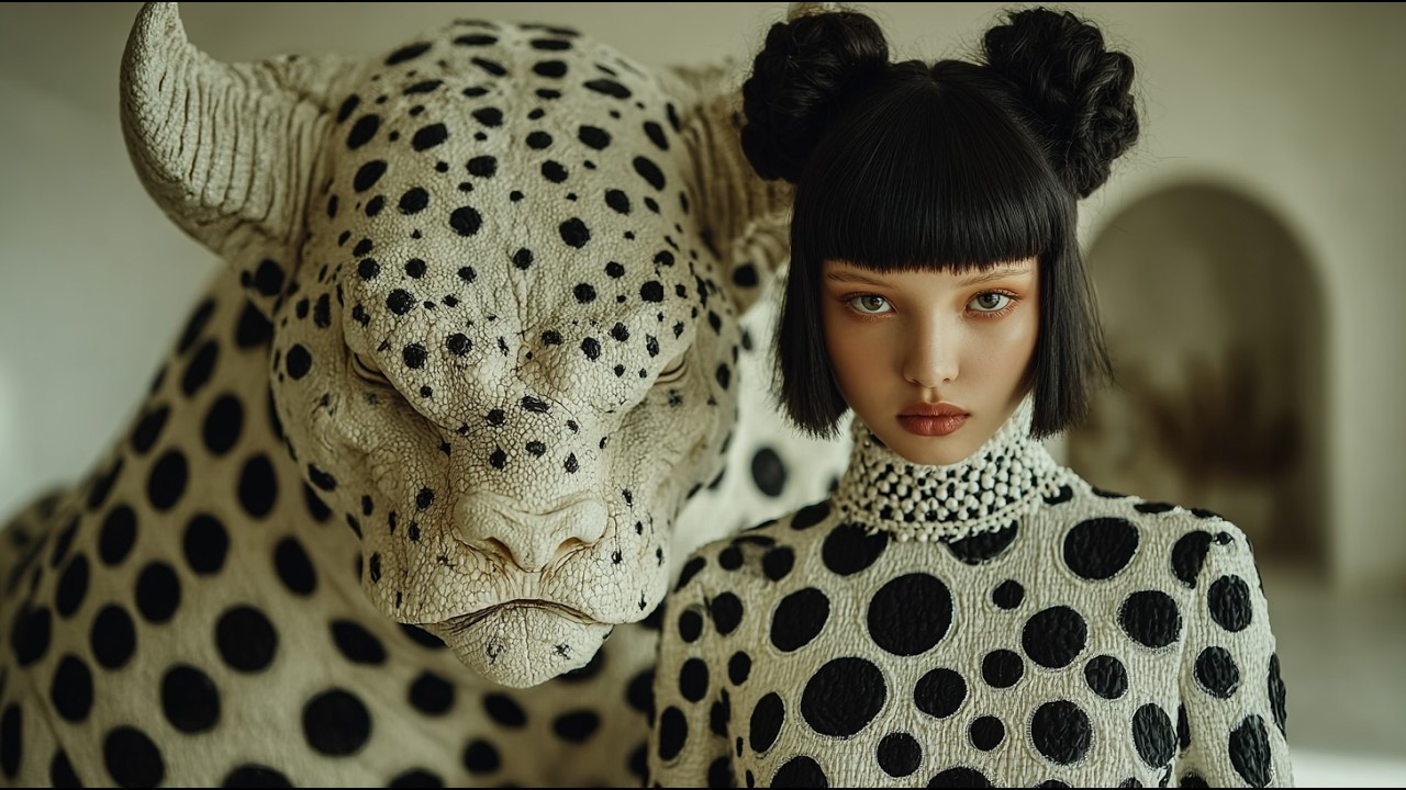 AI Short Film | Beside the Strange – Creatures & Fabric (4K)