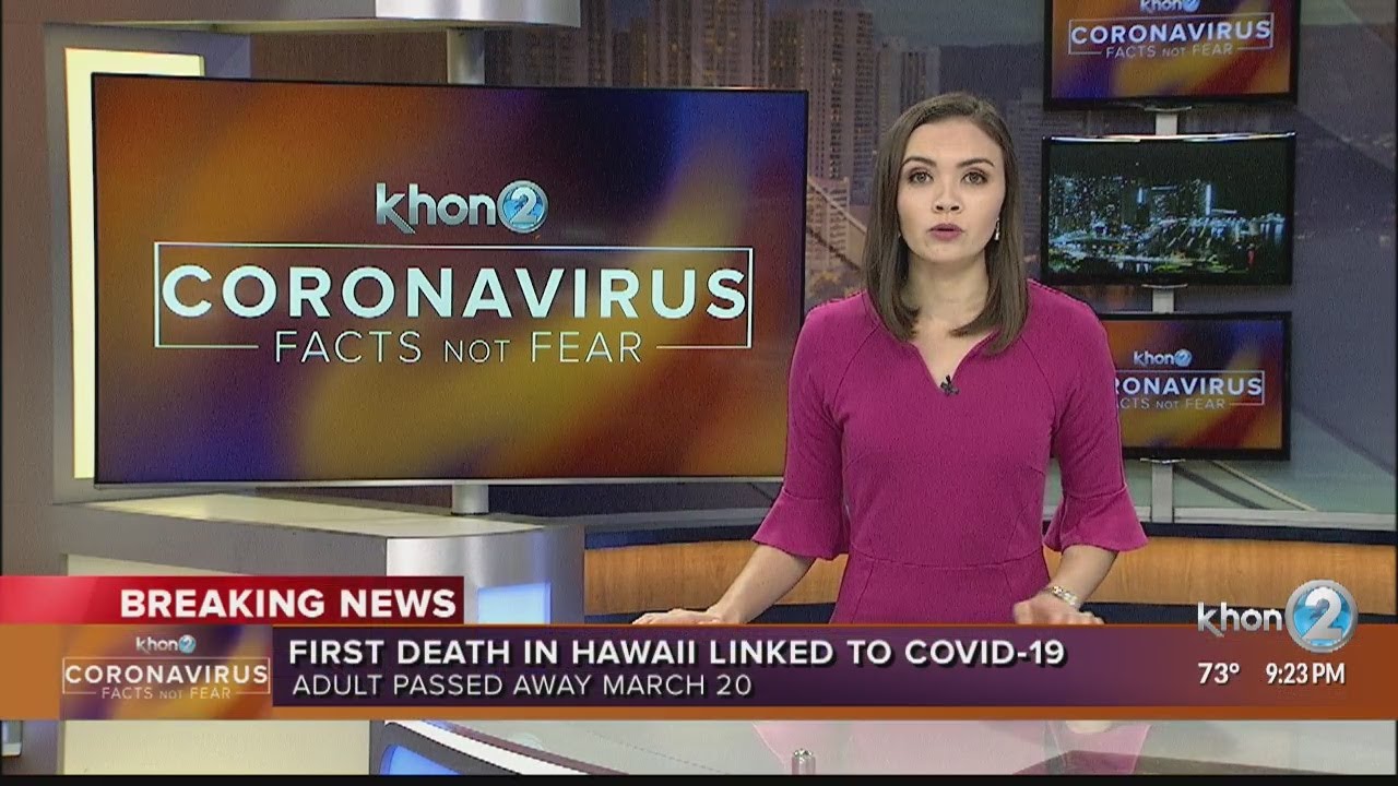 Breaking News: Hawaii's first COVID-19 death reported