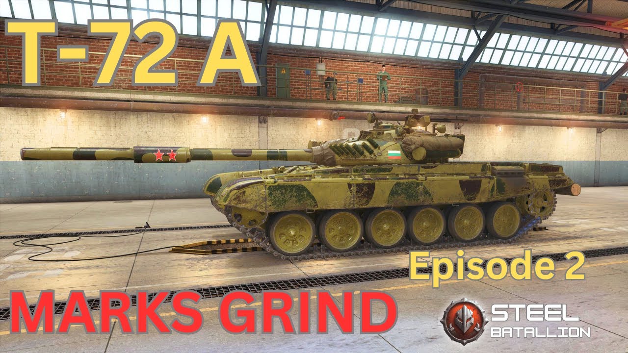 T72- A Marks Grind- World of Tanks Modern Armour Live Gameplay
