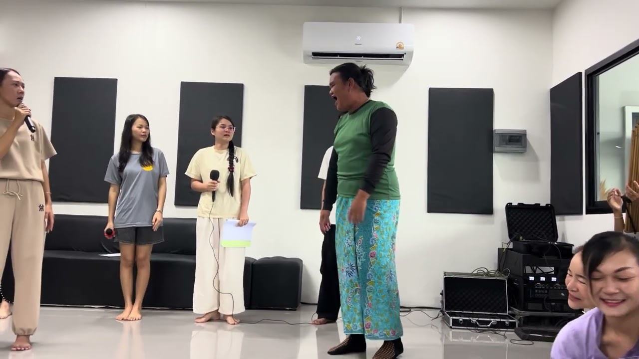 ฉากนางยักษ์ สนทรา ซ้อมลำเรื่องพระรถเมรี วันที่2 #ก๊อตกิตติชัย #ซานเล้าบันเทิงศิลป์ 