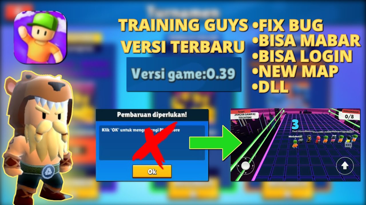 AKHIRNYA!!! TRAINING GUYS UPDATE KE v0.39 RUGI KALO GA NONTON😎