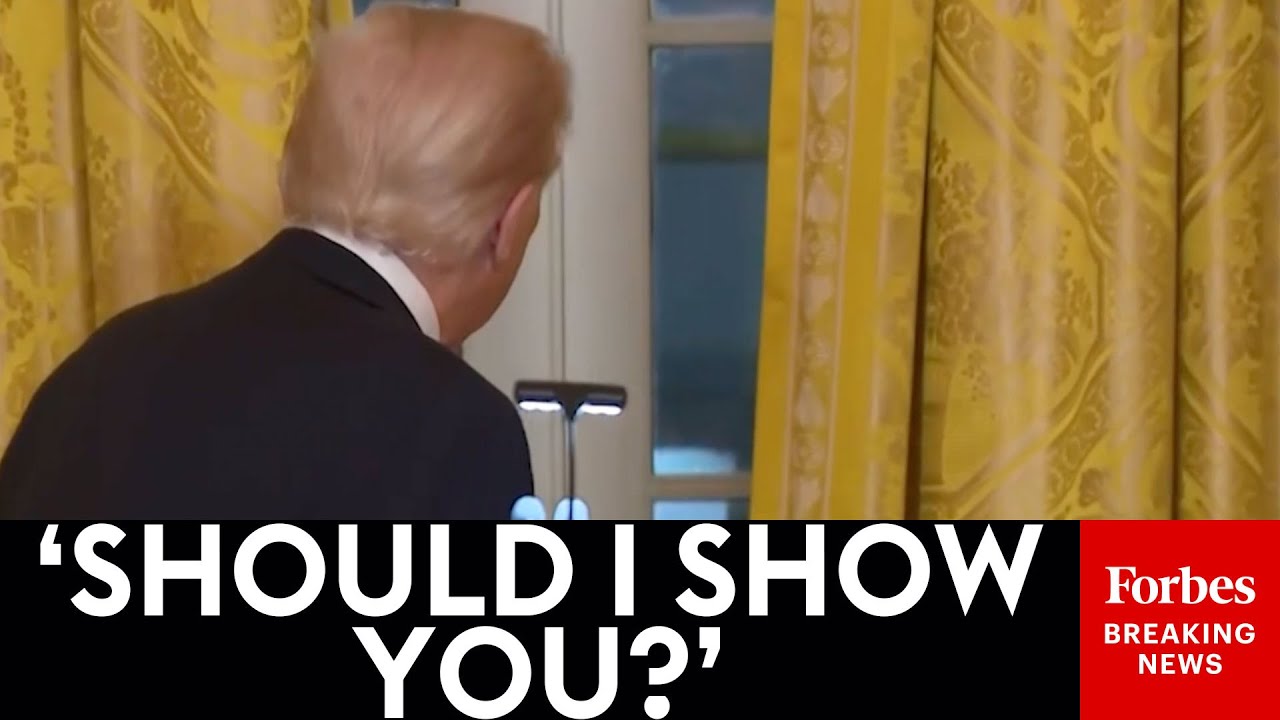 Трамп показывает спонсорам нового бального зала результаты капитального ремонта Белого дома