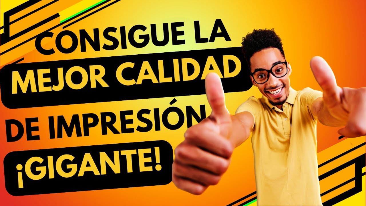 Descubre el SECRETO para IMPRESIONES GRANDES de ALTA CALIDAD