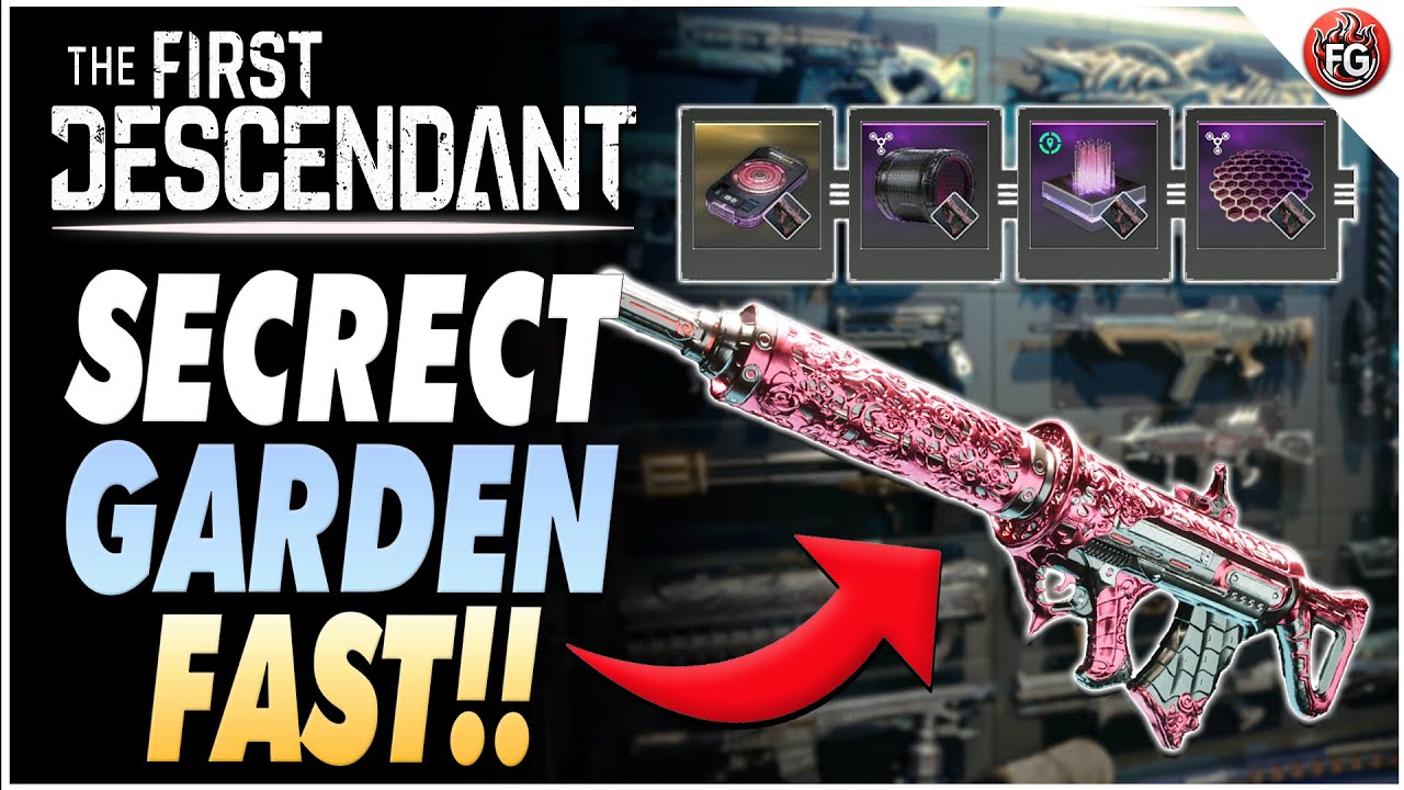 How to Farm Secret Garden FAST! | The First Descendant Farming Guide
