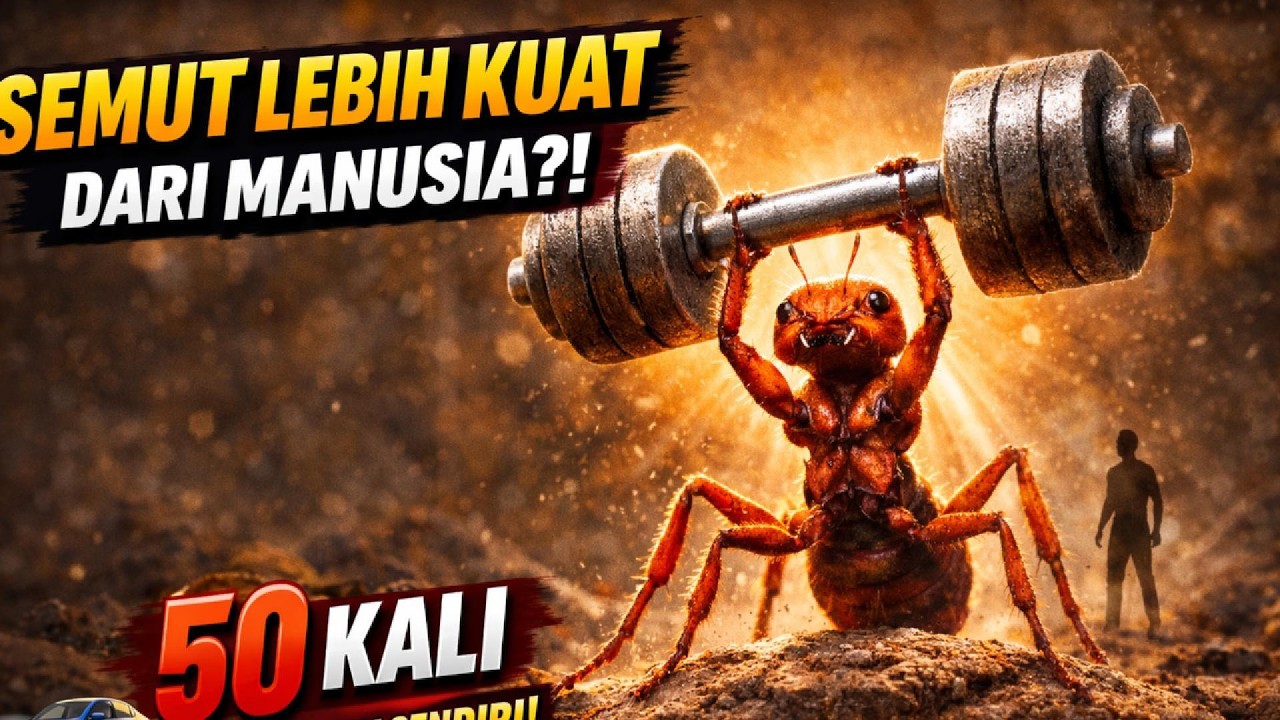 SEMUT LEBIH KUAT DARI MANUSIA