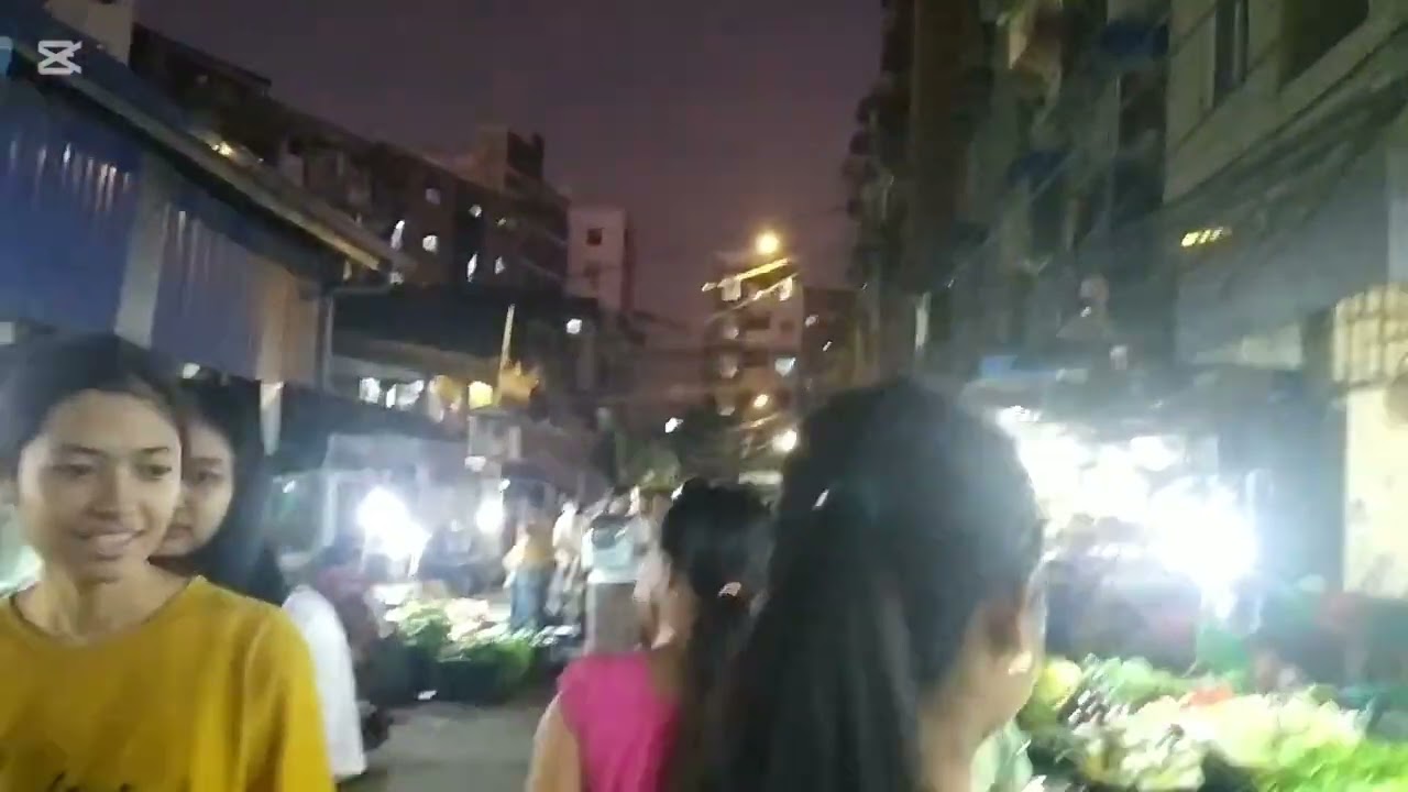 စမ်းချောင်းညဘက်ဈေးသွားတဲ့အမှတ်တရ vlog #myanmar#yangon #💜#ပြည်ပ​ေရာက်အိမ်လွမ်းနေသူများအတွက် 