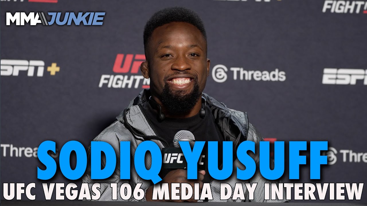 Sodiq Yusuff won't fully commit to lightweight move, previews Topuria vs. Oliveira | UFC Vegas 106