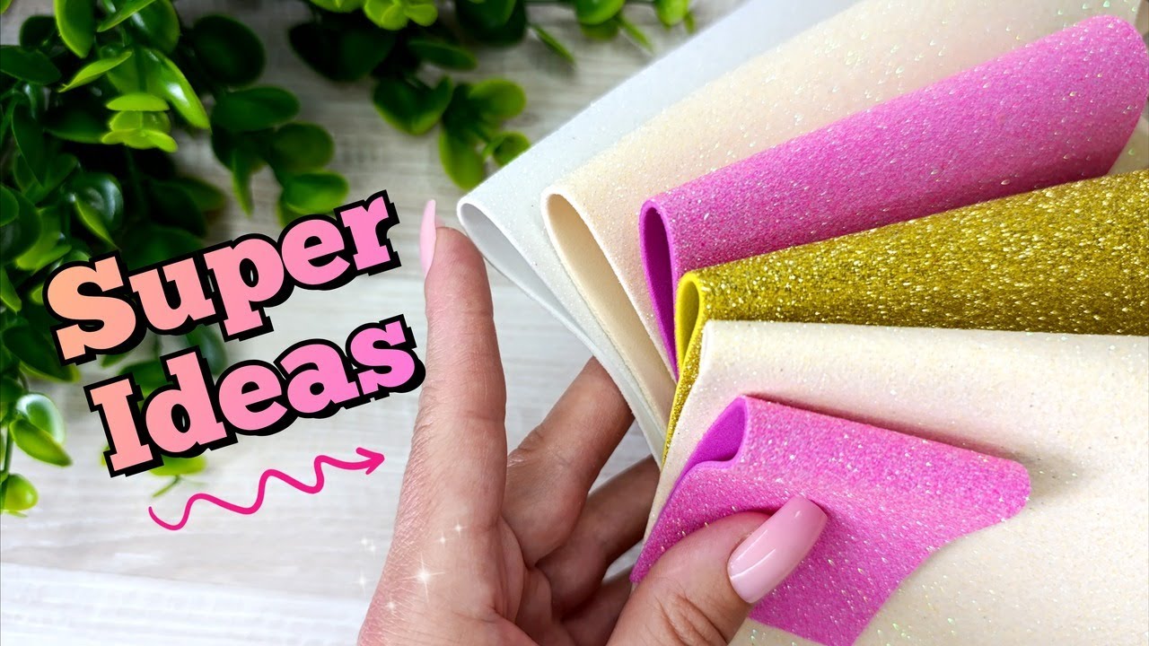 💥Simple Ideas from foamiran 💥EVA Foam Crafts💥