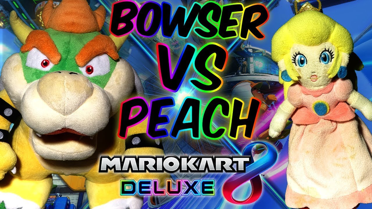 ABM: Bowser Impressing Peach!?! Bowser Vs Peach !! Mario Kart 8 Deluxe !! Gameplay Match !! HD