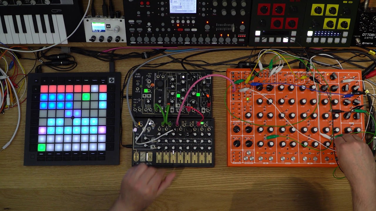 Soma Labs Pulsar 23 with Make Noise 0 CTRL