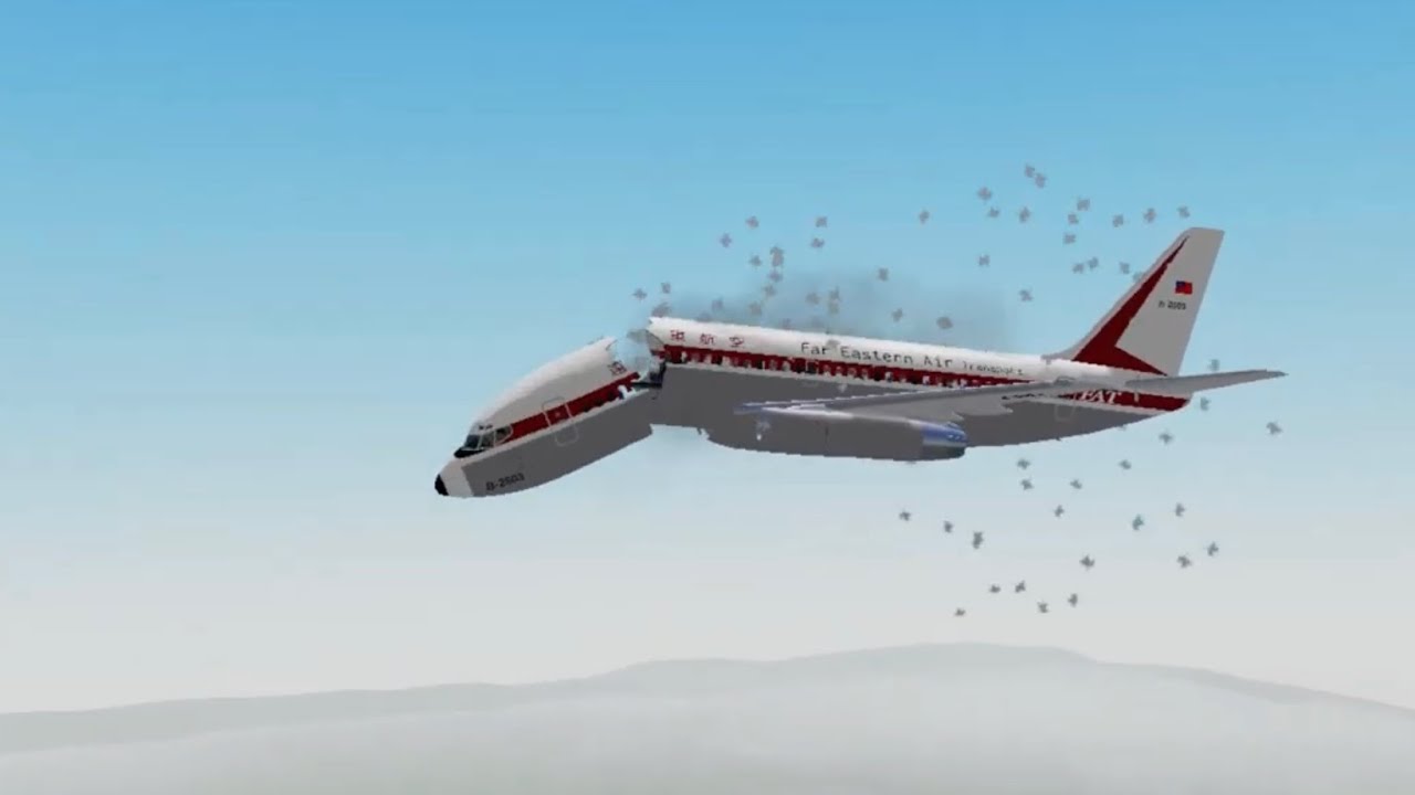 Far Eastern Air Transport Flight 103 (Roblox Crash Animation)