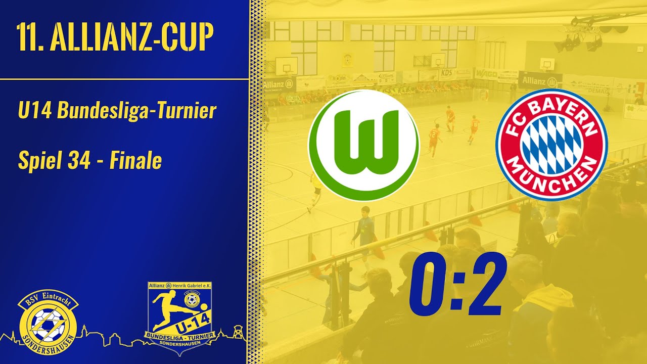 11. Allianzcup 25.01.25 | Spiel 34 | VfL Wolfsburg - FC Bayern München 0:2 | Finale