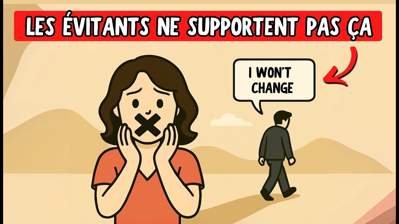 N'Admettez Jamais CECI à un Évitant.... Ou Il Disparaîtra à Jamais