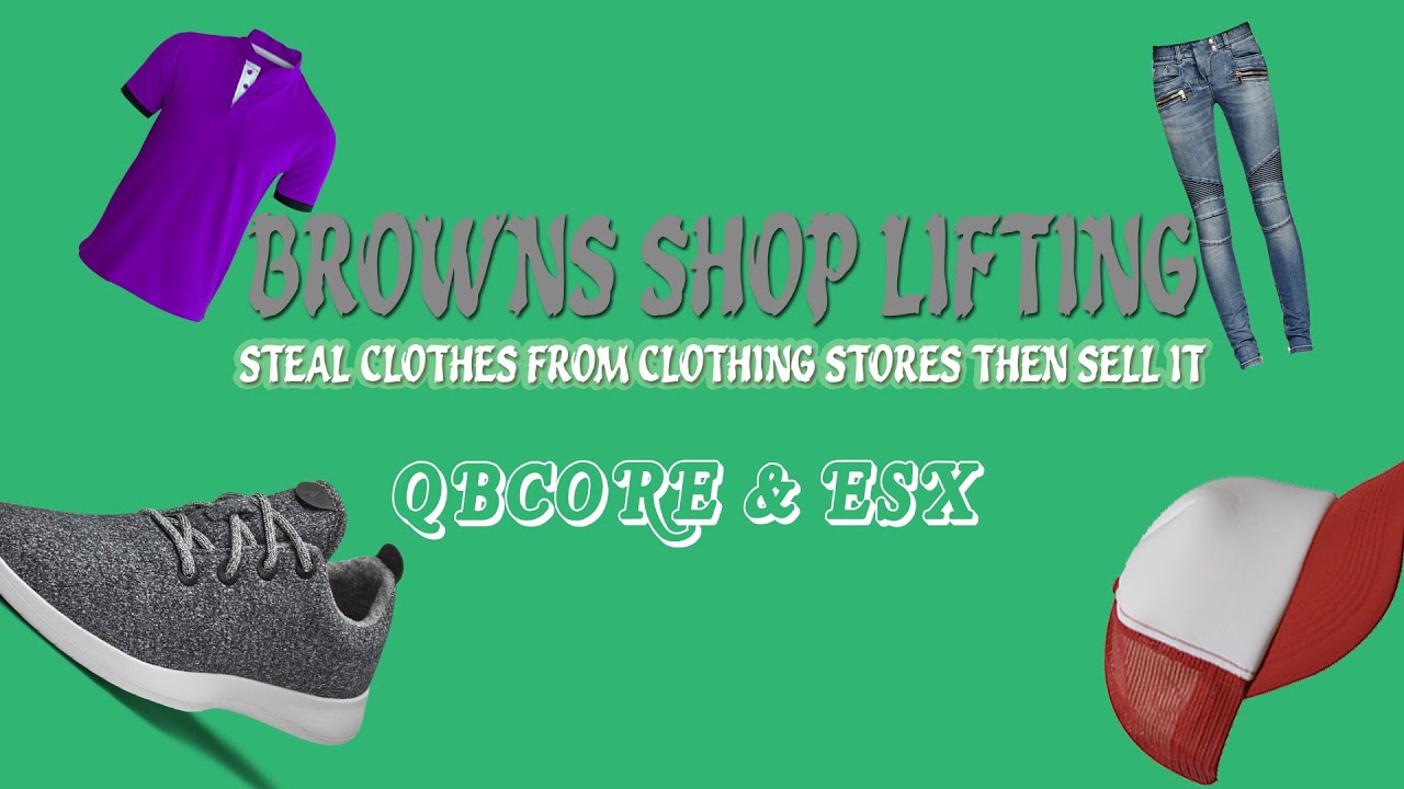 Browns Shoplifting (QB/ESX) [FiveM Shoplifting Script]