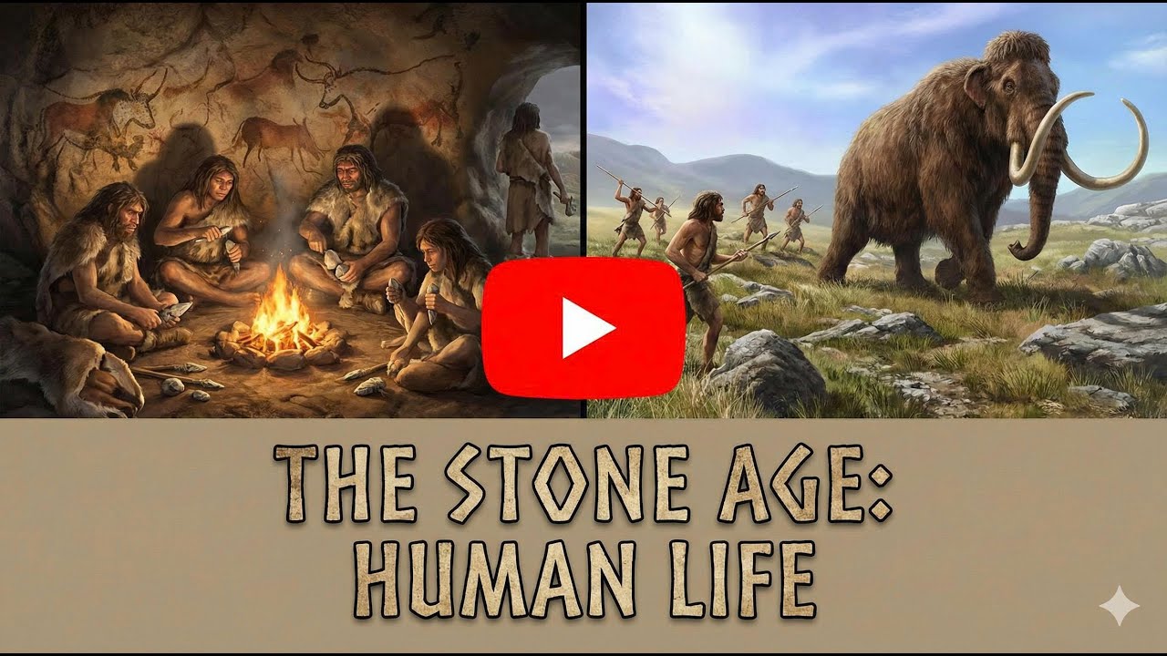 The life of humans during the Stone Age