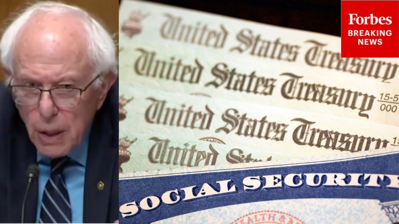 'That Is A Bit Absurd': Sanders Calls To Raise Cap On Social Security Contributions Above $184,500