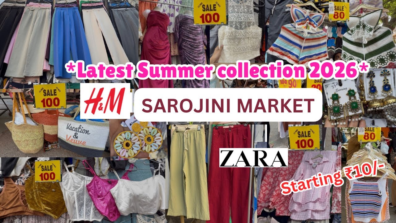 Sarojini Nagar Market Delhi| Latest Collection with Shop Number|#sarojininagar #sarojininagarmarket 