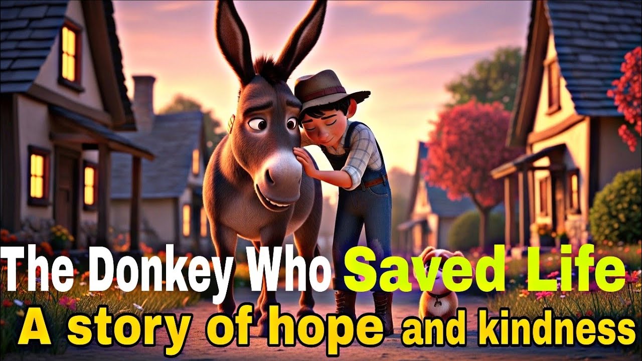 A Donkey Saved a Child&rsquo;s Life &ndash; Powerful Motivational Story | Learn English with Stories.