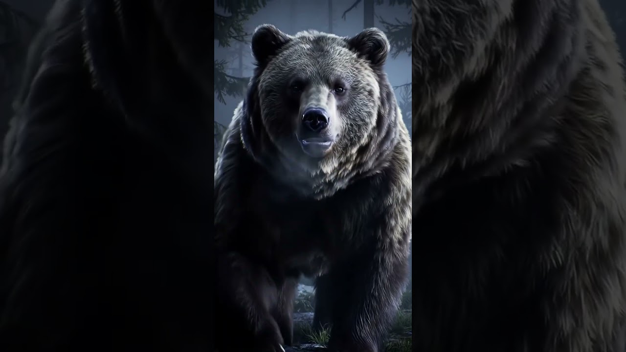 Grizzly Attack POV 🐻💥 | I Filmed... Then It Struck! 😱📸#shorts