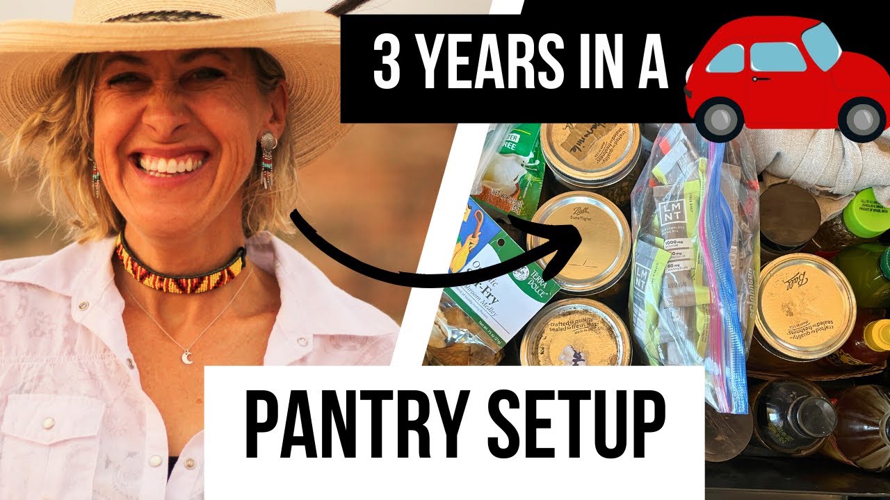 Car Camping Pantry Staples | How I Organize My Camp Kitchen (3 Years Living In an SUV)